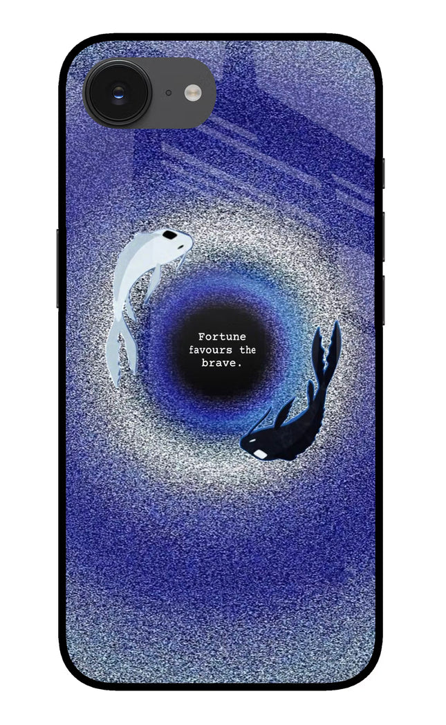 Dark Koi iPhone 16e Glass Case
