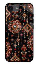 Boho Noir iPhone 16e Glass Case