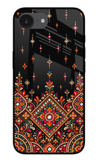 Noir Mehfil iPhone 16e Glass Case