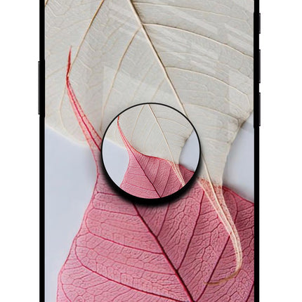 White Pink Leaf iPhone 16e Pop Case by Casekaro