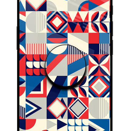 Colorful Pattern iPhone 16e Pop Case by Casekaro