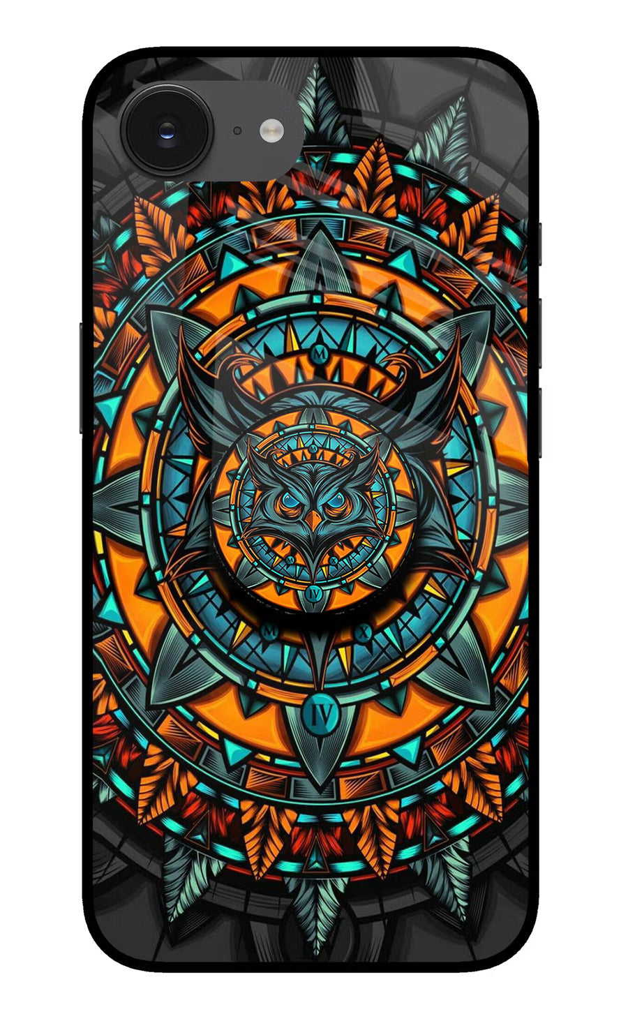 Angry Owl iPhone 16e Pop Case, Glass case