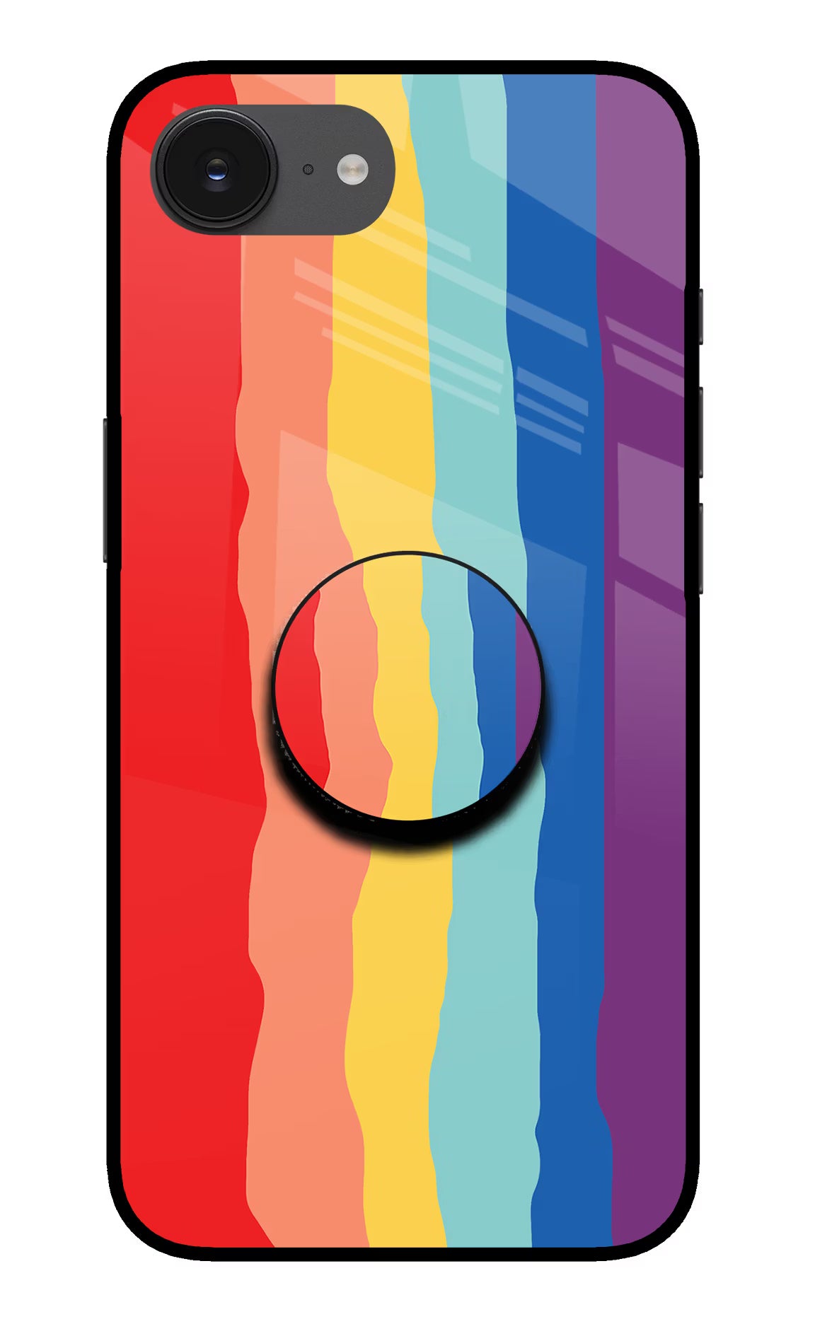 Rainbow iPhone 16e Pop Case by Casekaro