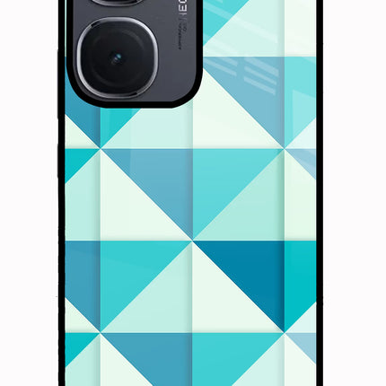 Abstract IQOO Neo9 Pro Glass Case Back Cover by Casekaro