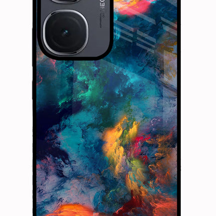 Artwork Paint IQOO Neo9 Pro Glass Case Back Cover by Casekaro