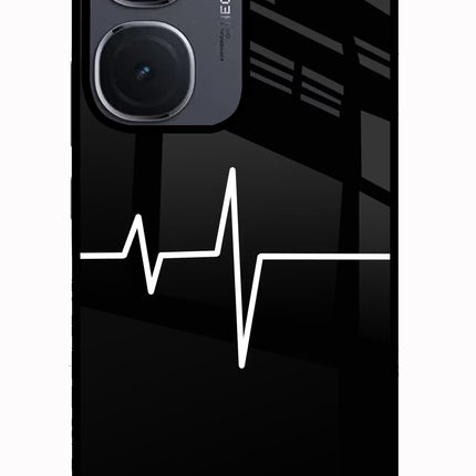 Heart Beats IQOO Neo9 Pro Glass Case Back Cover by Casekaro