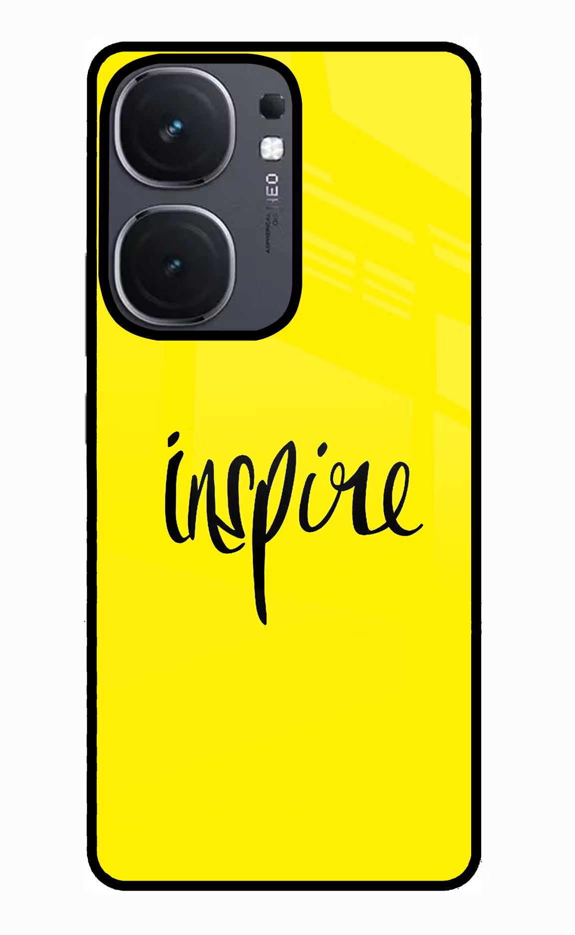 Inspire IQOO Neo9 Pro Glass Case Back Cover by Casekaro