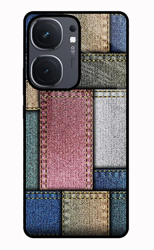 Multicolor Jeans IQOO Neo9 Pro Glass Case
