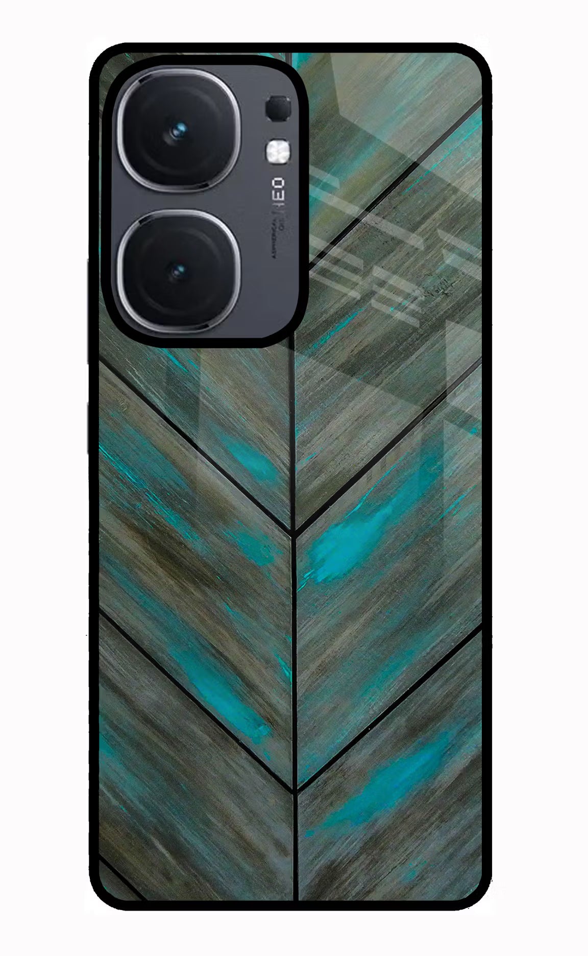 Pattern IQOO Neo9 Pro Glass Case Back Cover by Casekaro