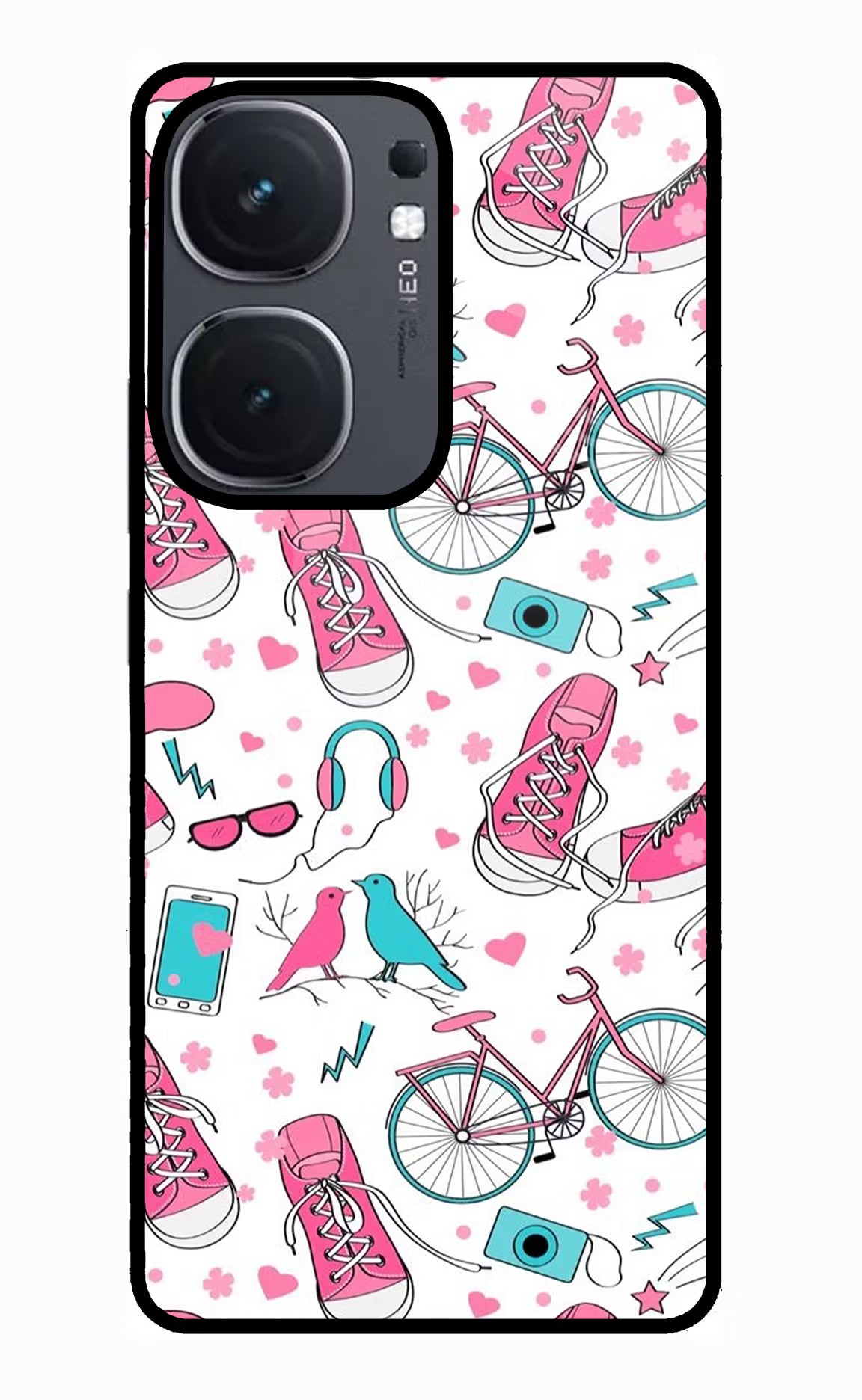 Artwork IQOO Neo9 Pro Glass Case Back Cover by Casekaro