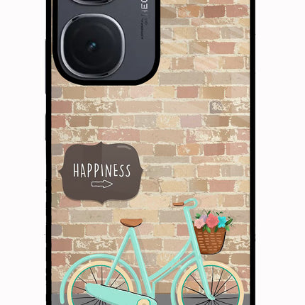 Happiness Artwork IQOO Neo9 Pro Glass Case Back Cover by Casekaro