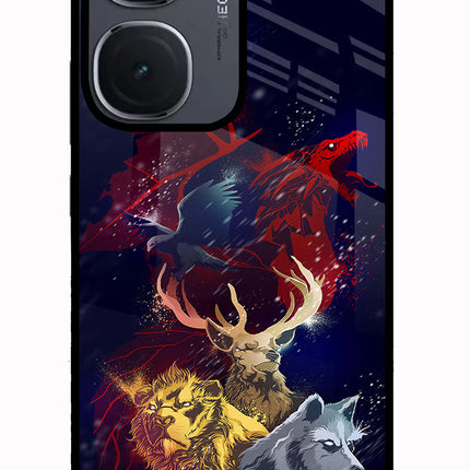 Game Of Thrones IQOO Neo9 Pro Glass Case Back Cover by Casekaro