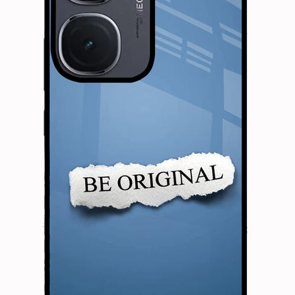Be Original IQOO Neo9 Pro Glass Case Back Cover by Casekaro