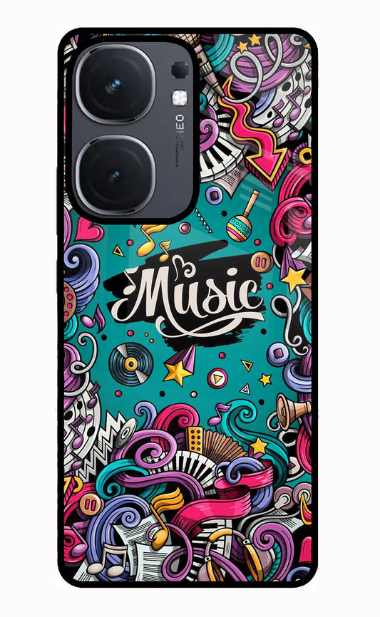 Music Graffiti IQOO Neo9 Pro Glass Case