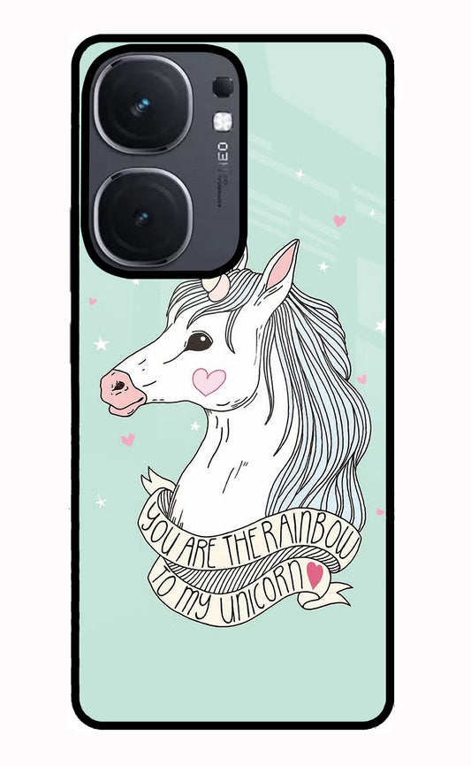 Unicorn Wallpaper IQOO Neo9 Pro Glass Case