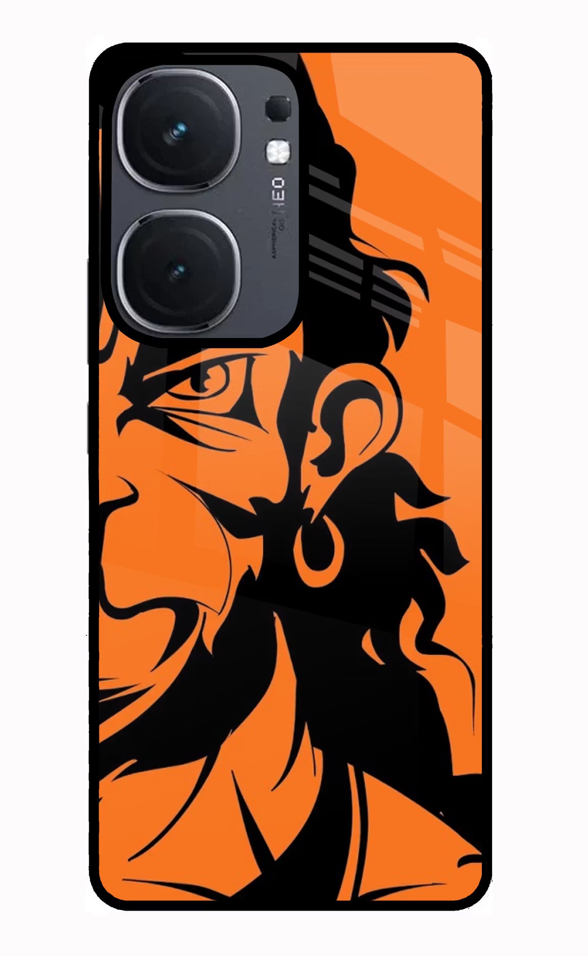 Hanuman IQOO Neo9 Pro Glass Case Back Cover by Casekaro