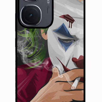 Joker Smoking IQOO Neo9 Pro Glass Case Back Cover by Casekaro