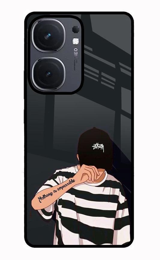 Aesthetic Boy IQOO Neo9 Pro Glass Case