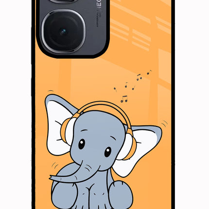 High On Music IQOO Neo9 Pro Glass Case Back Cover by Casekaro