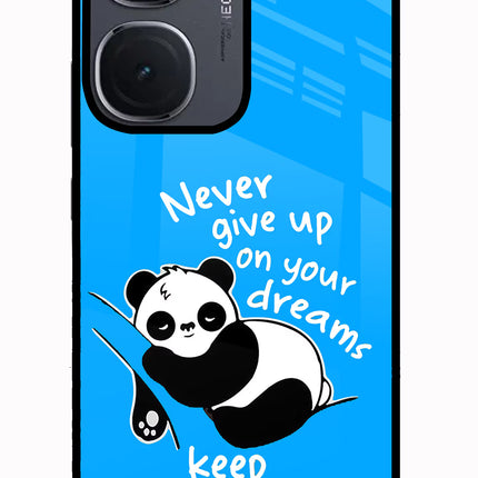 Keep Sleeping IQOO Neo9 Pro Glass Case Back Cover by Casekaro