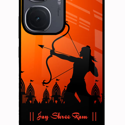 Lord Ram - 4 IQOO Neo9 Pro Glass Case Back Cover by Casekaro