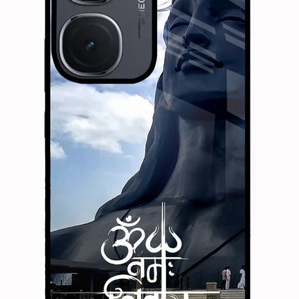 Om Namah Shivay IQOO Neo9 Pro Glass Case Back Cover by Casekaro