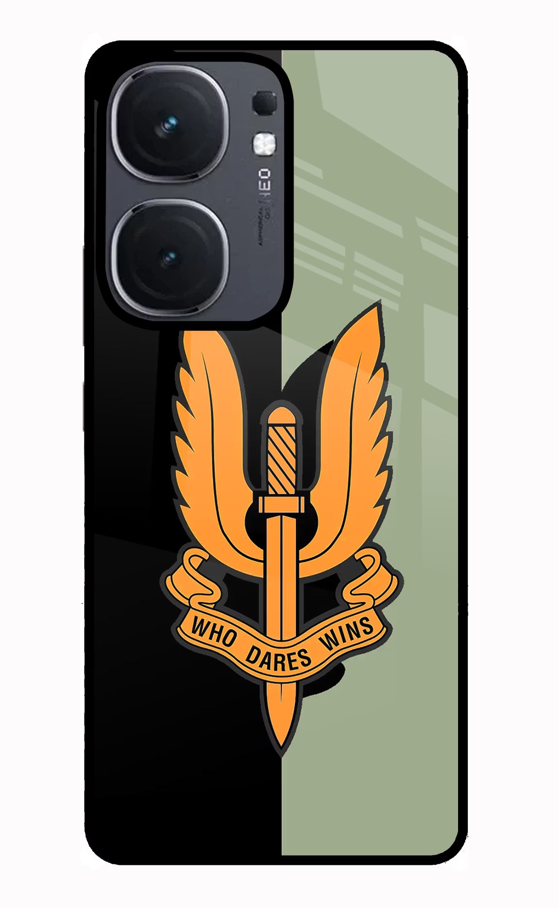 Balidan Logo IQOO Neo9 Pro Glass Case Back Cover by Casekaro