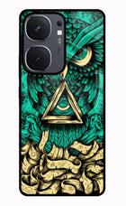 Green Owl IQOO Neo9 Pro Glass Case