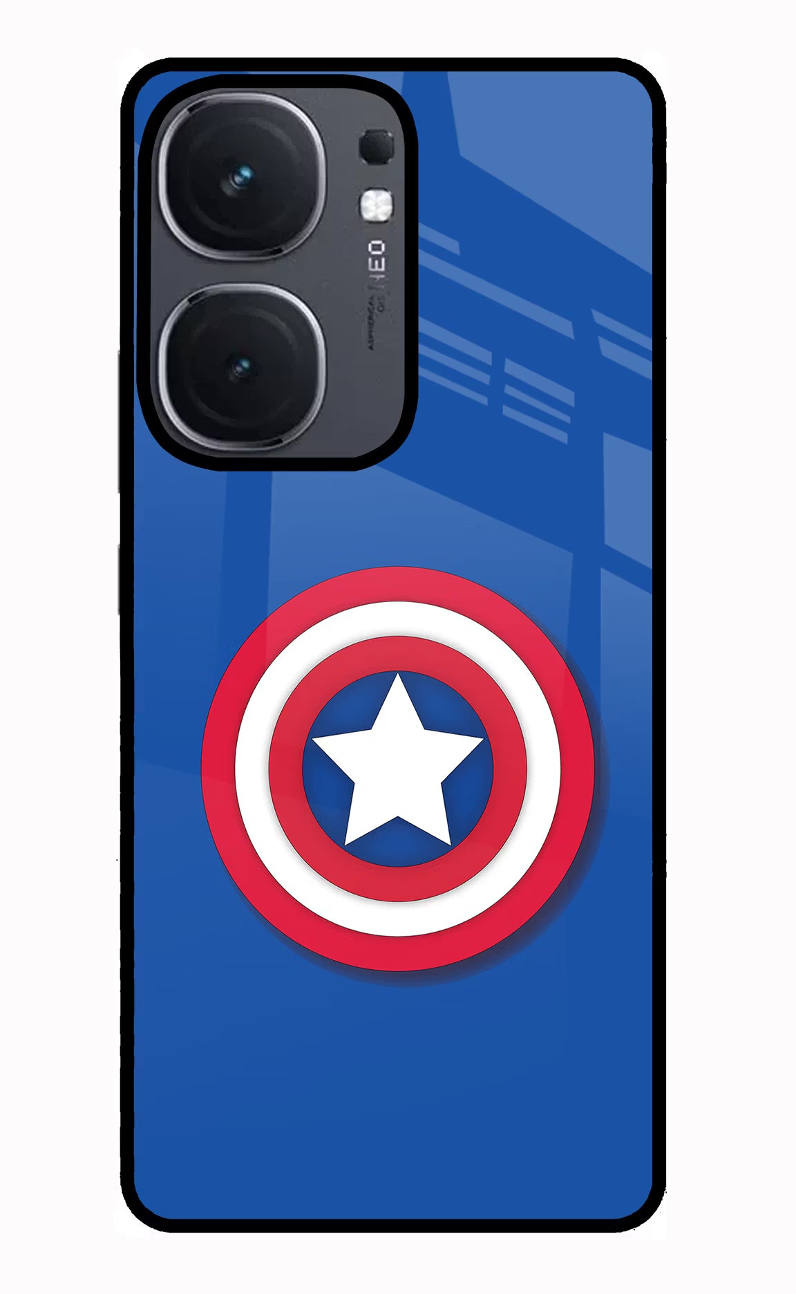 Shield IQOO Neo9 Pro Glass Case Back Cover by Casekaro