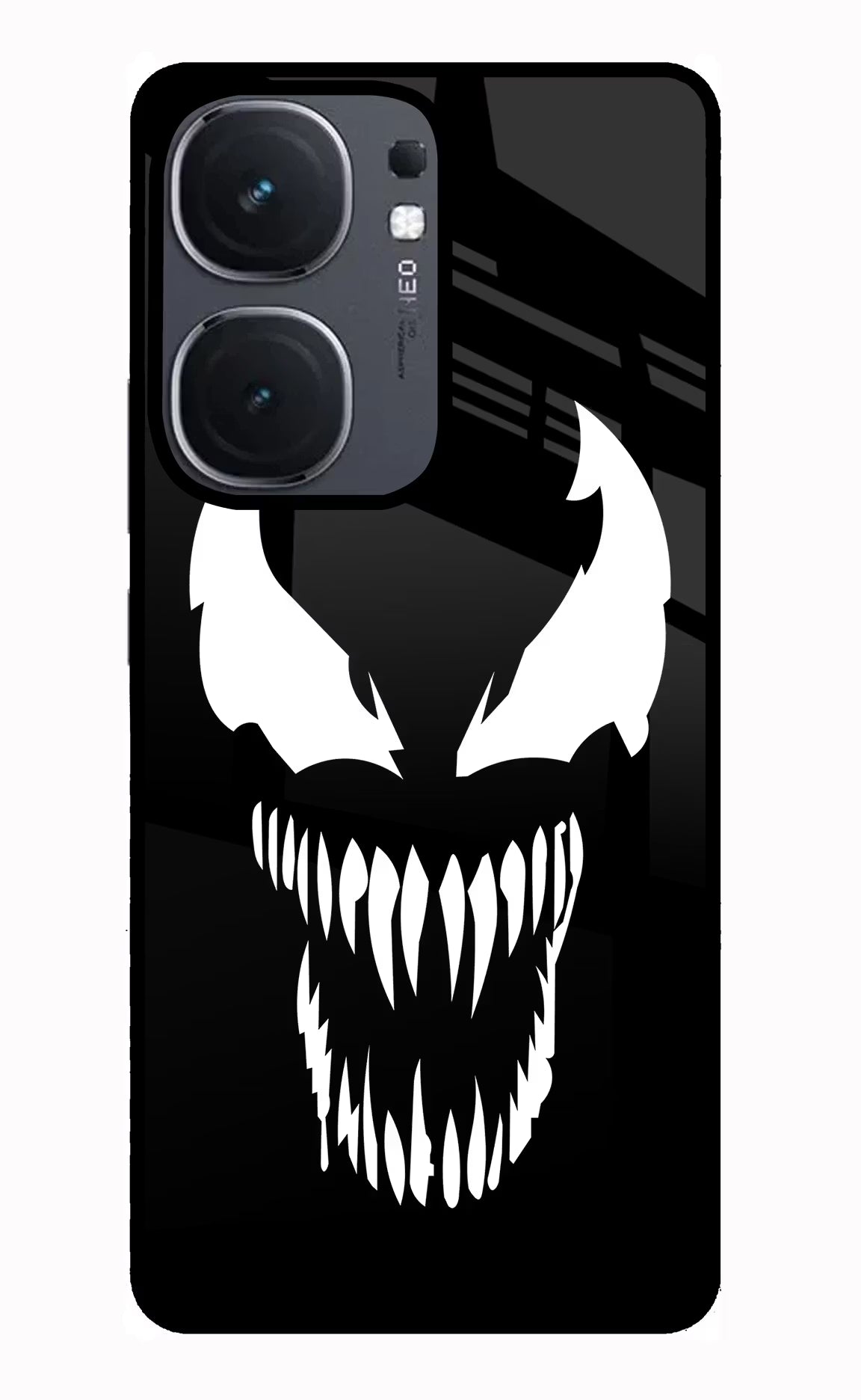 Venom IQOO Neo9 Pro Glass Case Back Cover by Casekaro