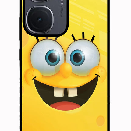 Sponge 1 IQOO Neo9 Pro Glass Case Back Cover by Casekaro