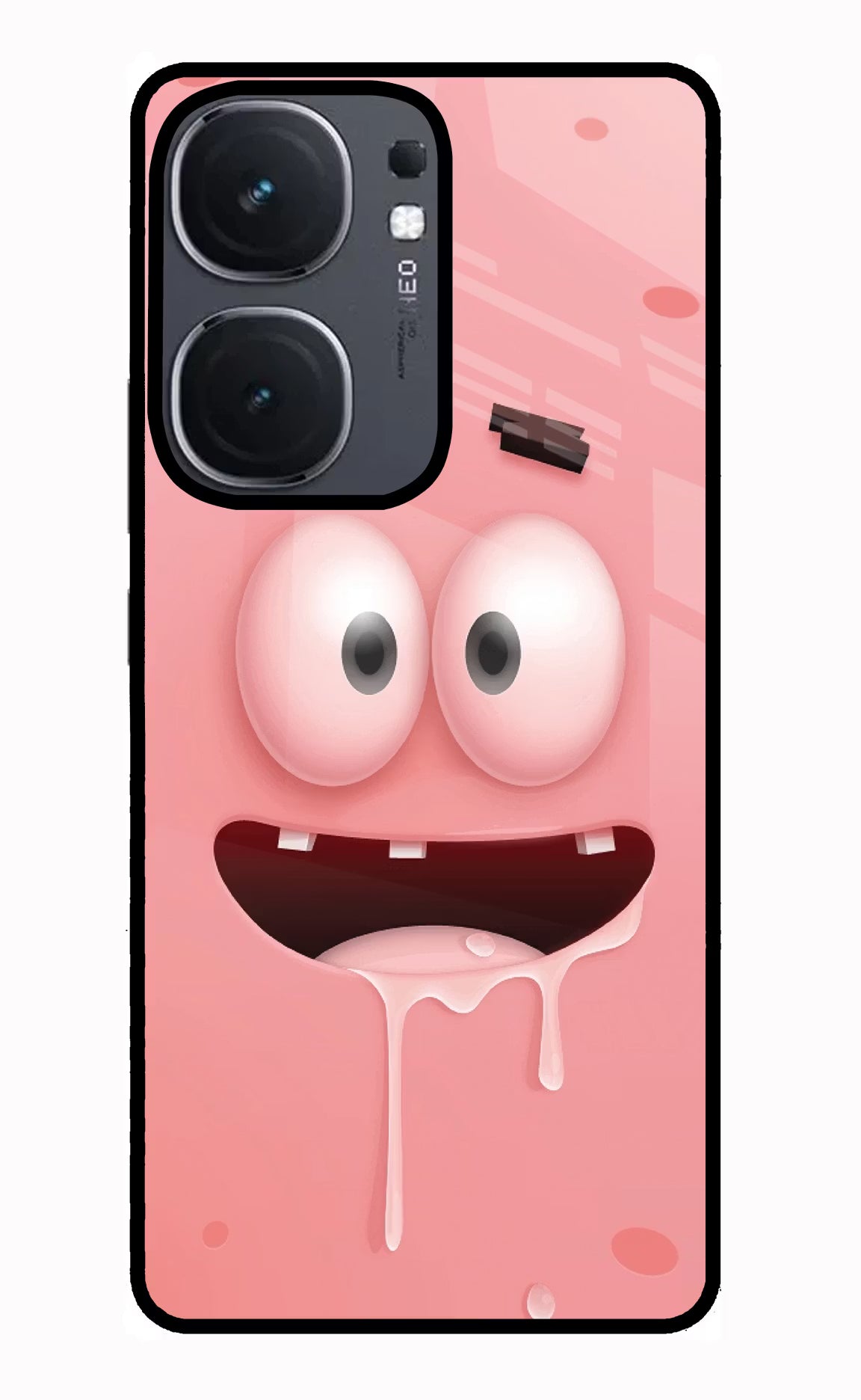 Sponge 2 IQOO Neo9 Pro Glass Case Back Cover by Casekaro