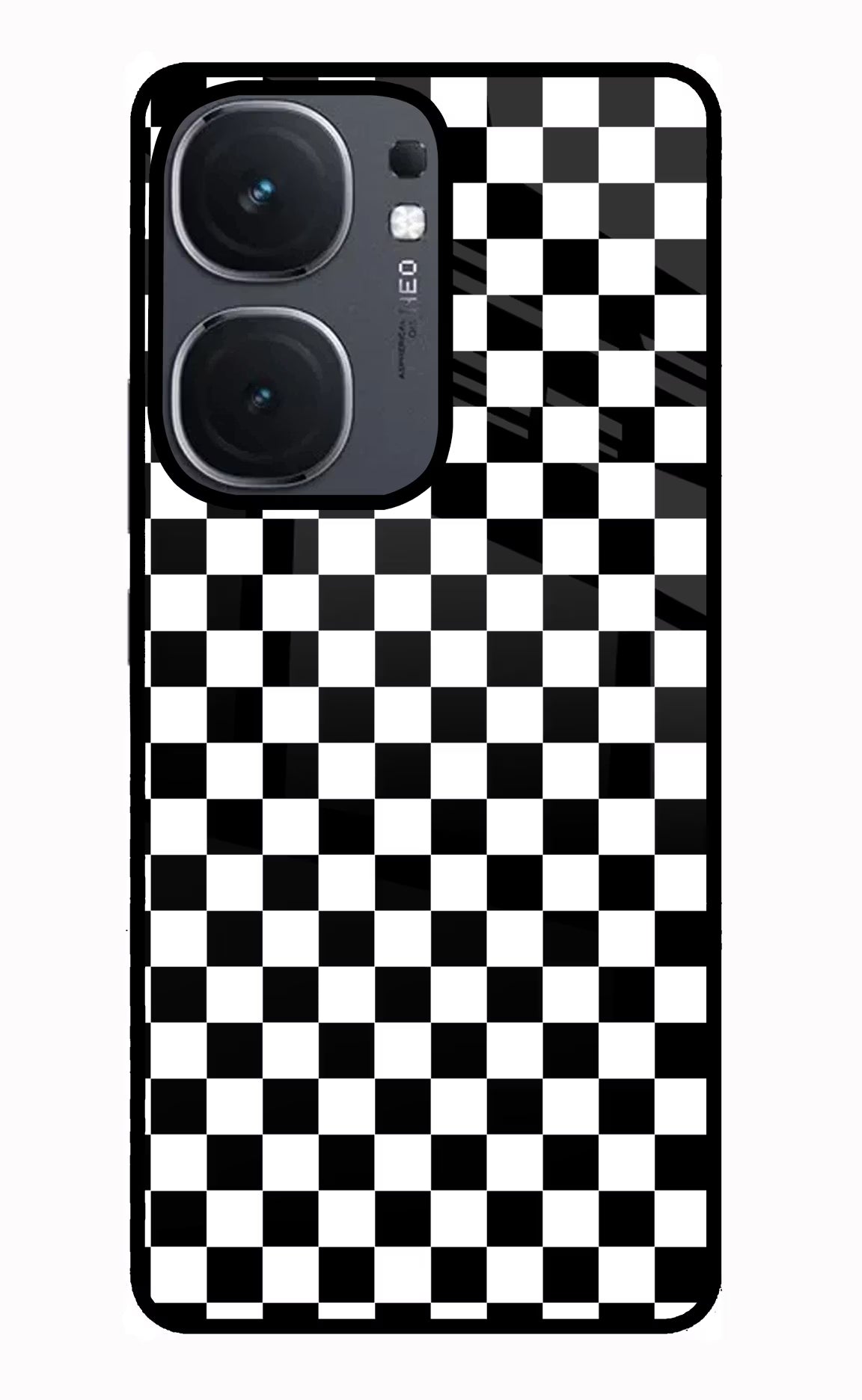 Chess Board IQOO Neo9 Pro Glass Case Back Cover by Casekaro