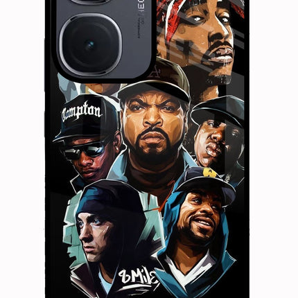 Rappers IQOO Neo9 Pro Glass Case Back Cover by Casekaro