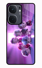 BTS Chibi IQOO Neo9 Pro Glass Case