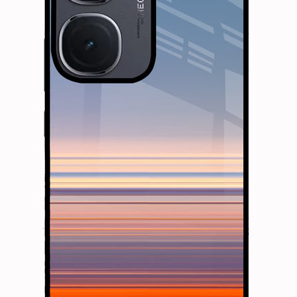 Morning Colors IQOO Neo9 Pro Glass Case Back Cover by Casekaro