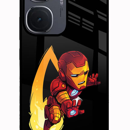 IronMan IQOO Neo9 Pro Glass Case Back Cover by Casekaro