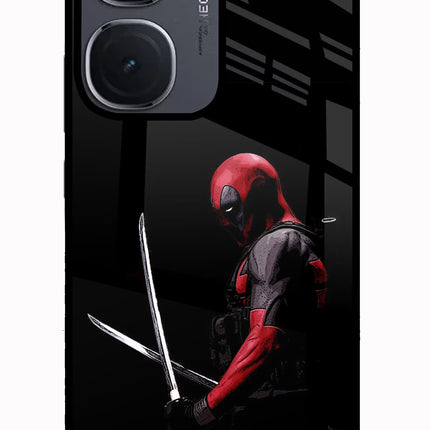 Deadpool IQOO Neo9 Pro Glass Case Back Cover by Casekaro