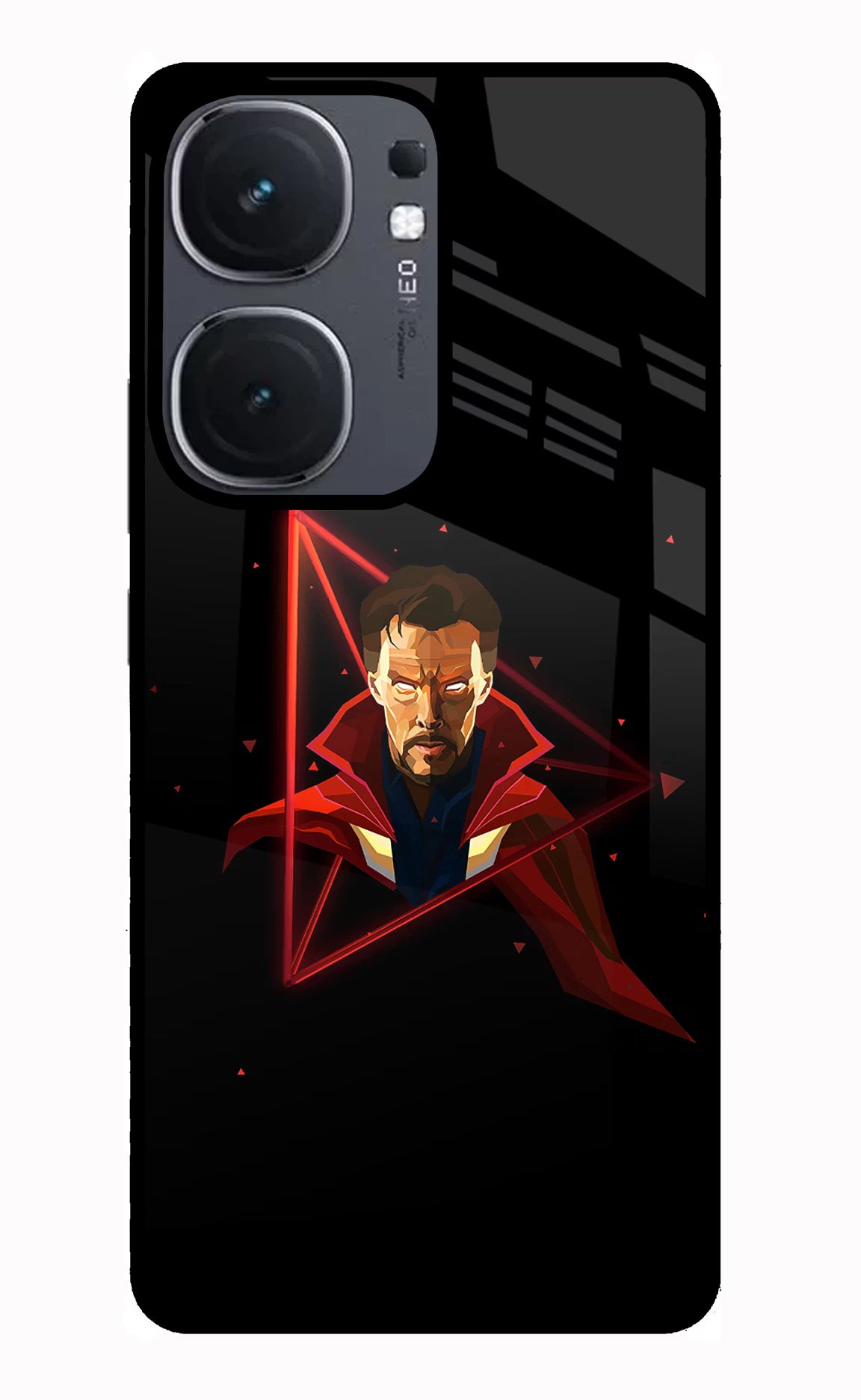 Doctor Ordinary IQOO Neo9 Pro Glass Case Back Cover by Casekaro