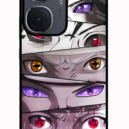 Naruto Anime IQOO Neo9 Pro Glass Case Back Cover by Casekaro