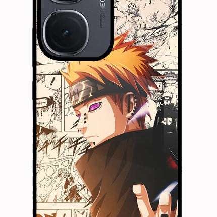 Pain Anime IQOO Neo9 Pro Glass Case Back Cover by Casekaro