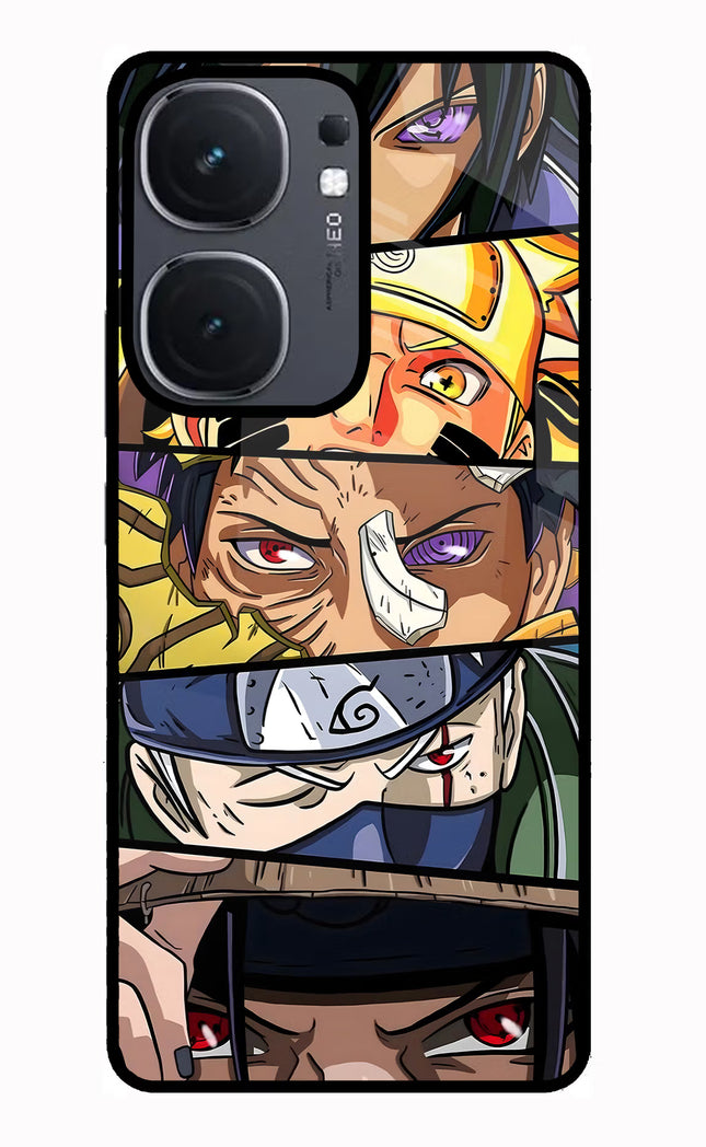 Naruto Character IQOO Neo9 Pro Glass Case