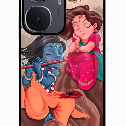 Radhe Krishna IQOO Neo9 Pro Glass Case