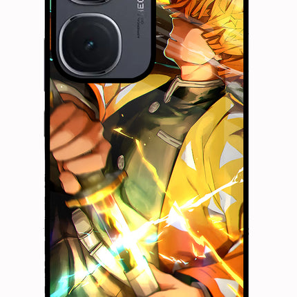 Demon Slayer IQOO Neo9 Pro Glass Case