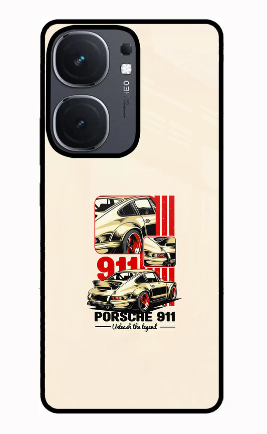 Classic Porsche 911 IQOO Neo9 Pro Glass Case