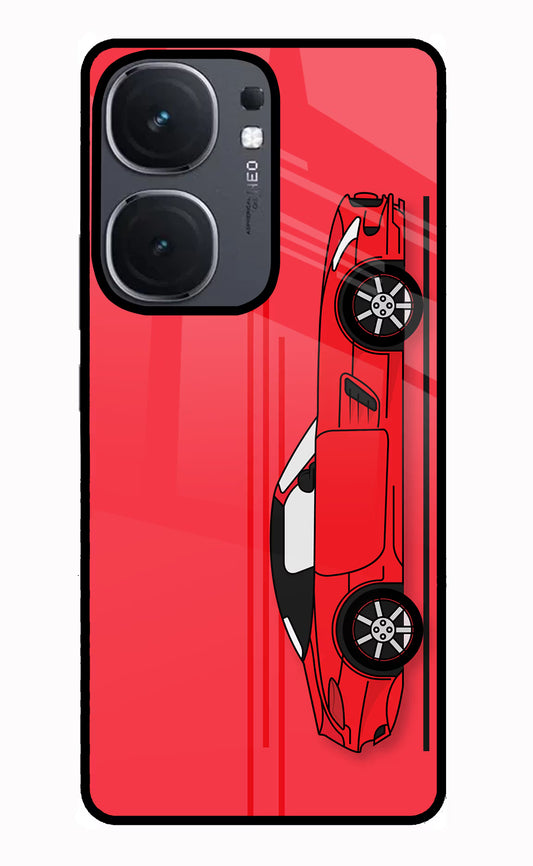 Red Velocity IQOO Neo9 Pro Glass Case