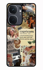 Capricorn Zodiac IQOO Neo9 Pro Glass Case