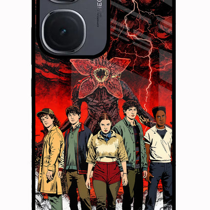 Ordinary Things Characters IQOO Neo9 Pro Glass Case Back Cover by Casekaro