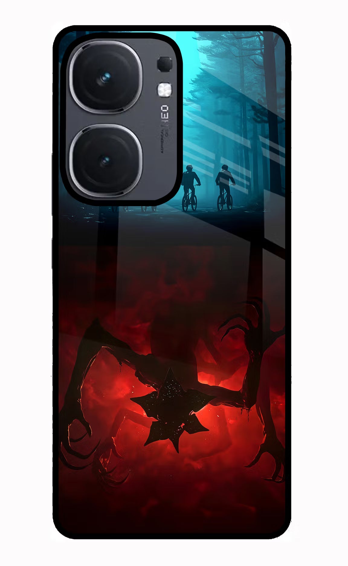 Ordinary Things Downside Up IQOO Neo9 Pro Glass Case Back Cover by Casekaro