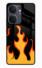 Fired Up – Black IQOO Neo9 Pro Glass Case